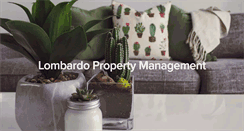 Desktop Screenshot of lombardopropertymanagement.com